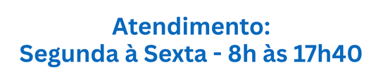 Atendimento: Segunda à Sexta - 8h às 17h40